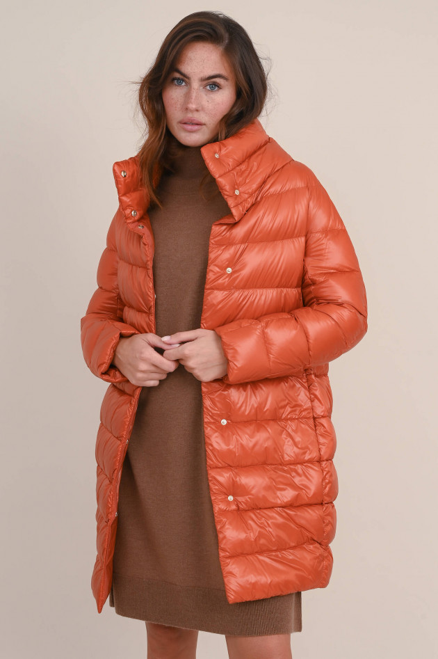 Herno Kurzer Daunenmantel DORA in Orange