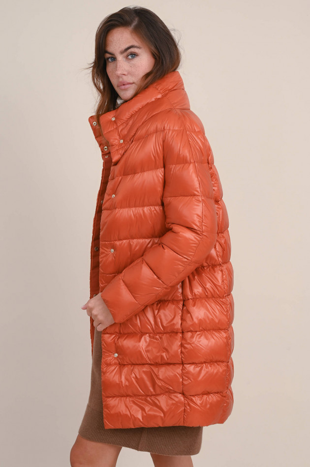 Herno Kurzer Daunenmantel DORA in Orange