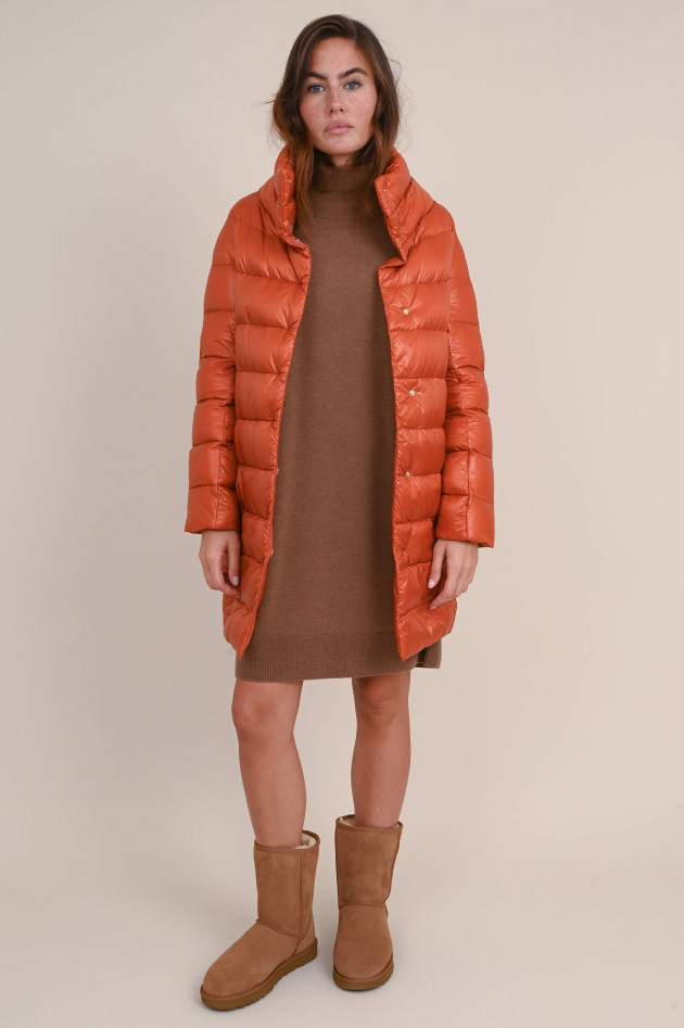 Herno Kurzer Daunenmantel DORA in Orange