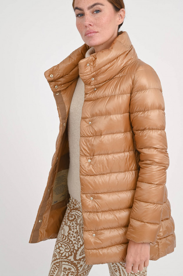 Herno Daunen-Kurzmantel AMELIA in Camel