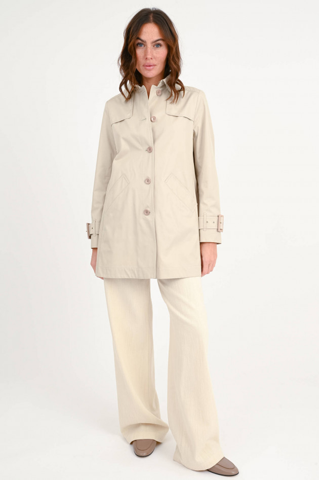 Herno Kürzer Trenchcoat in Sand