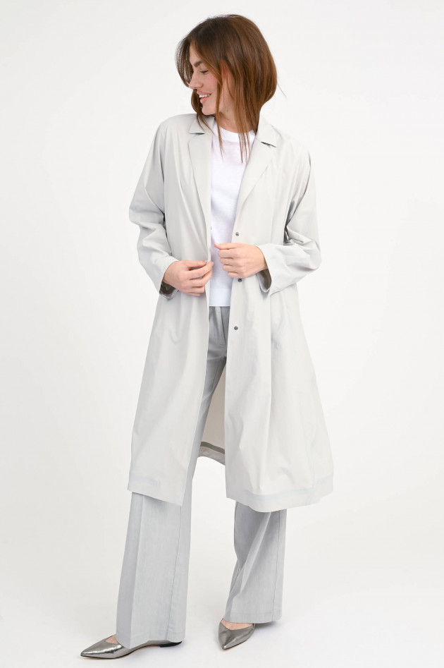 Herno Leichter Trenchcoat 2 LAYER in Hellgrau
