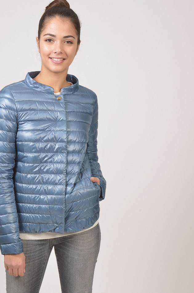 Herno Leichtdaunenjacke in Blau