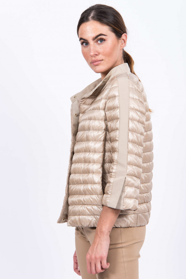 Herno Daunensteppjacke in Beige