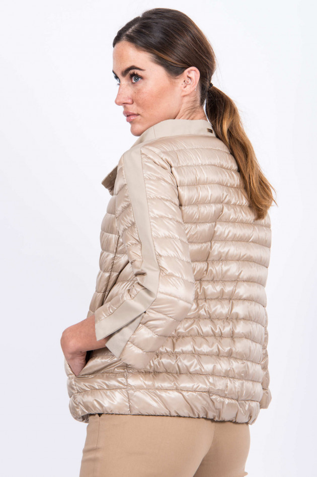 Herno Daunensteppjacke in Beige