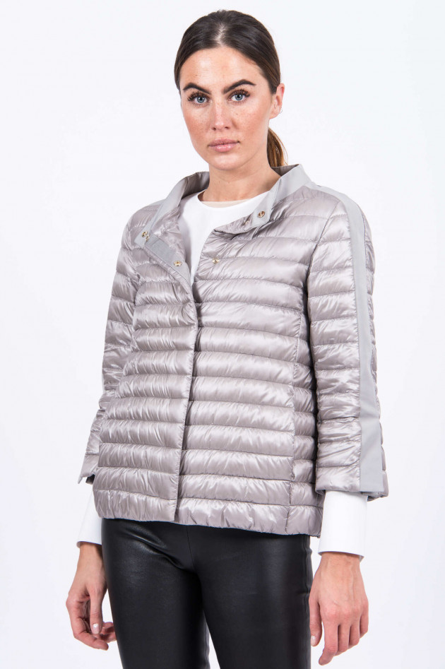 Herno Daunensteppjacke in Silber