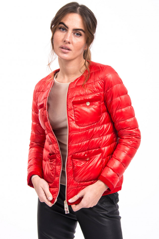 Herno Leichte Daunenjacke in Rot