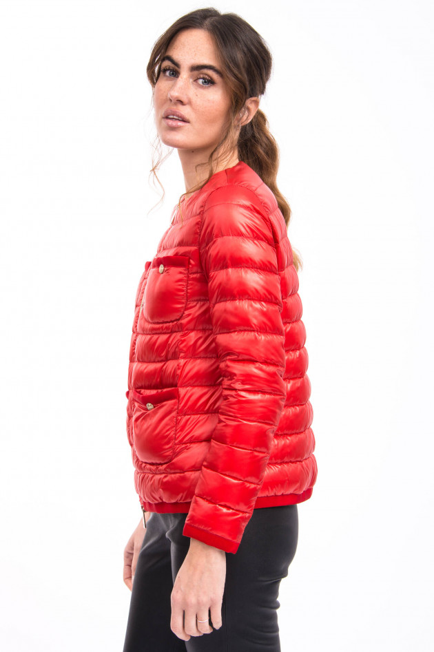 Herno Leichte Daunenjacke in Rot