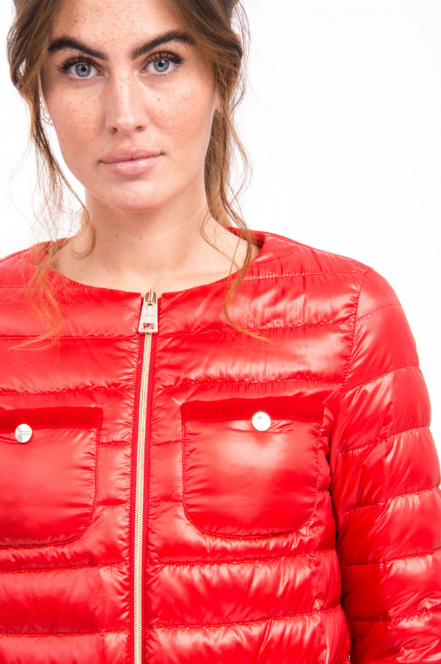 Herno Leichte Daunenjacke in Rot