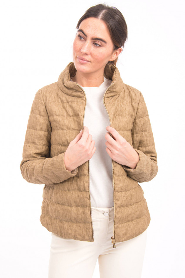 Herno Leinenjacke in Camel