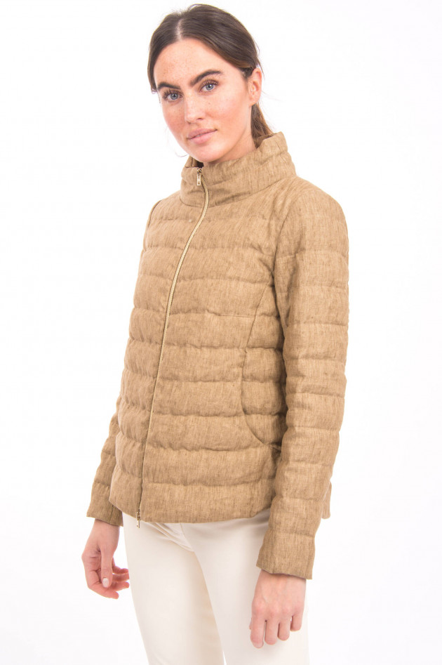 Herno Leinenjacke in Camel