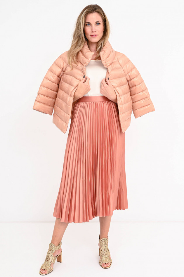 Herno Daunenjacke mit 3/4-Arm in Grapefruit