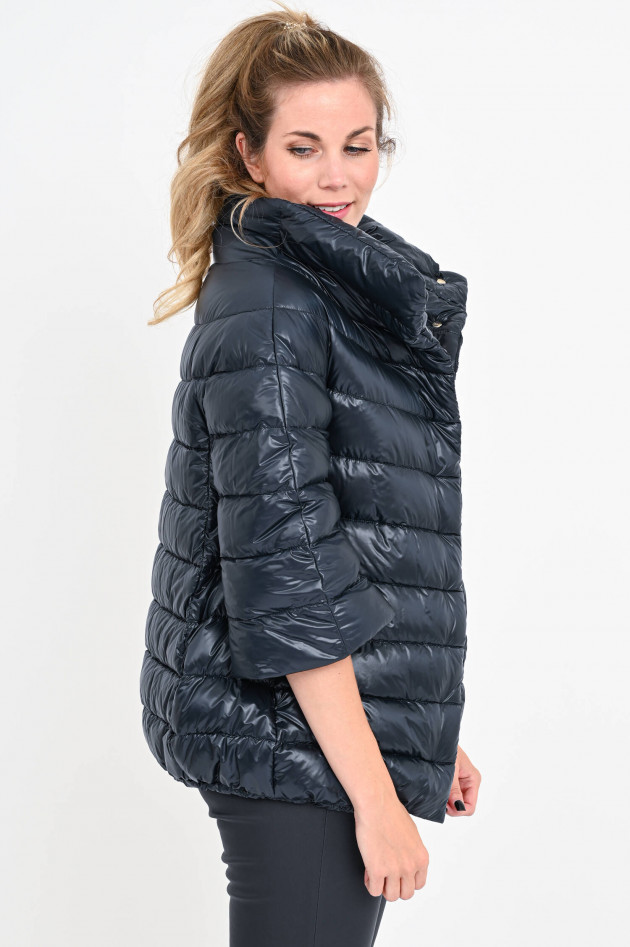 Herno Daunenjacke mit Stehkragen in Midnight