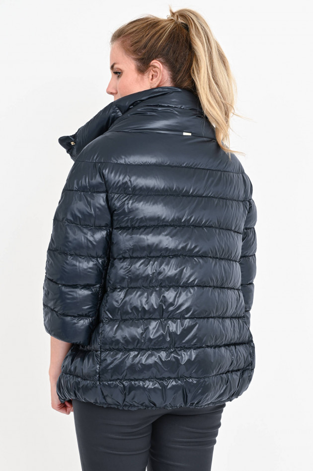 Herno Daunenjacke mit Stehkragen in Midnight