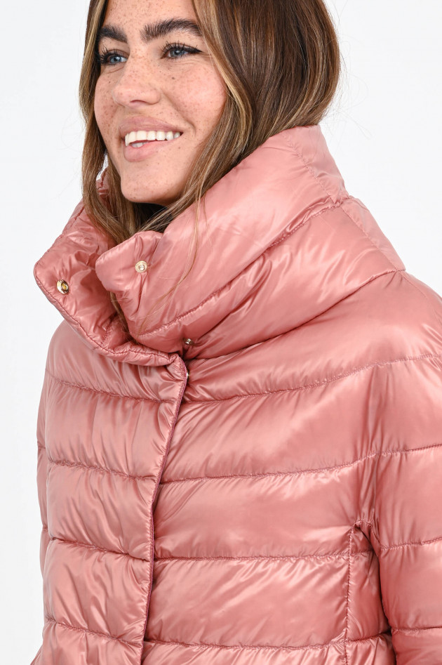 Herno Daunenjacke mit Stehkragen in Rose