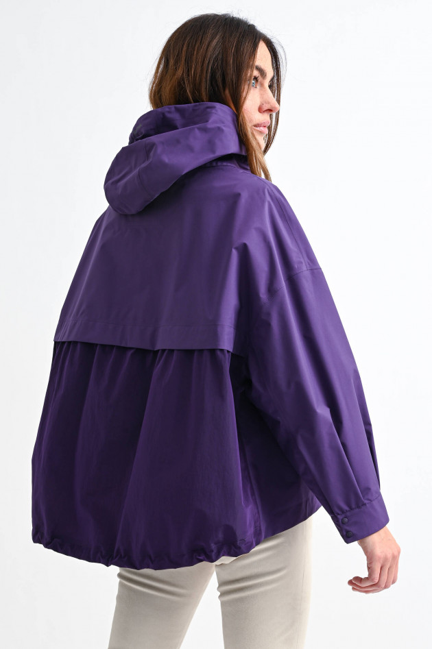 Herno Oversized Funktionsjacke in Violett