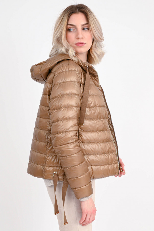 Herno Gesteppte Daunen-Jacke in Camel