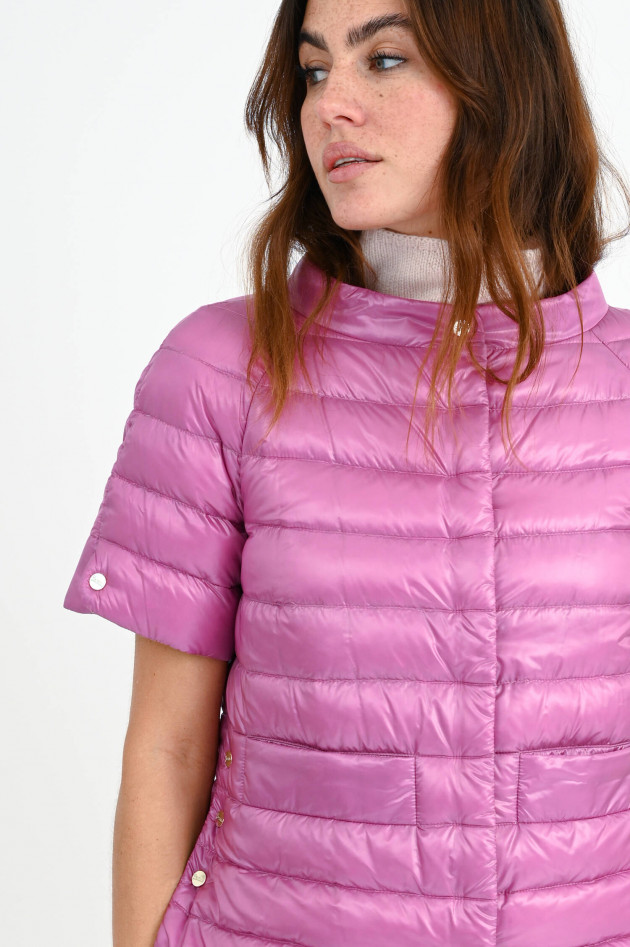 Herno Daunenjacke mit aufgesetzten Taschen in Mauve