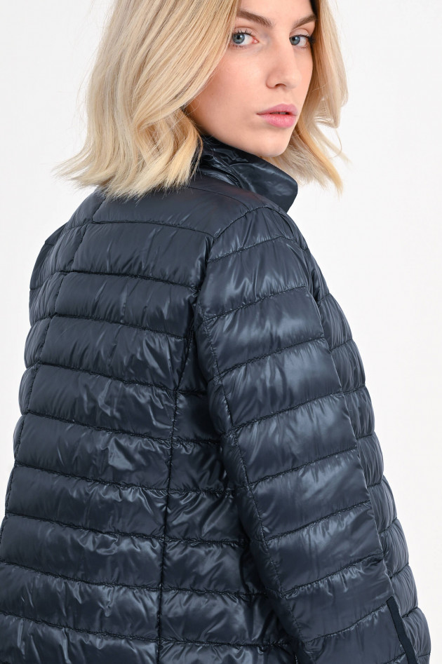 Herno Kurze Daunenjacke in Navy