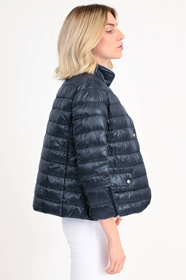 Herno Kurze Daunenjacke in Navy