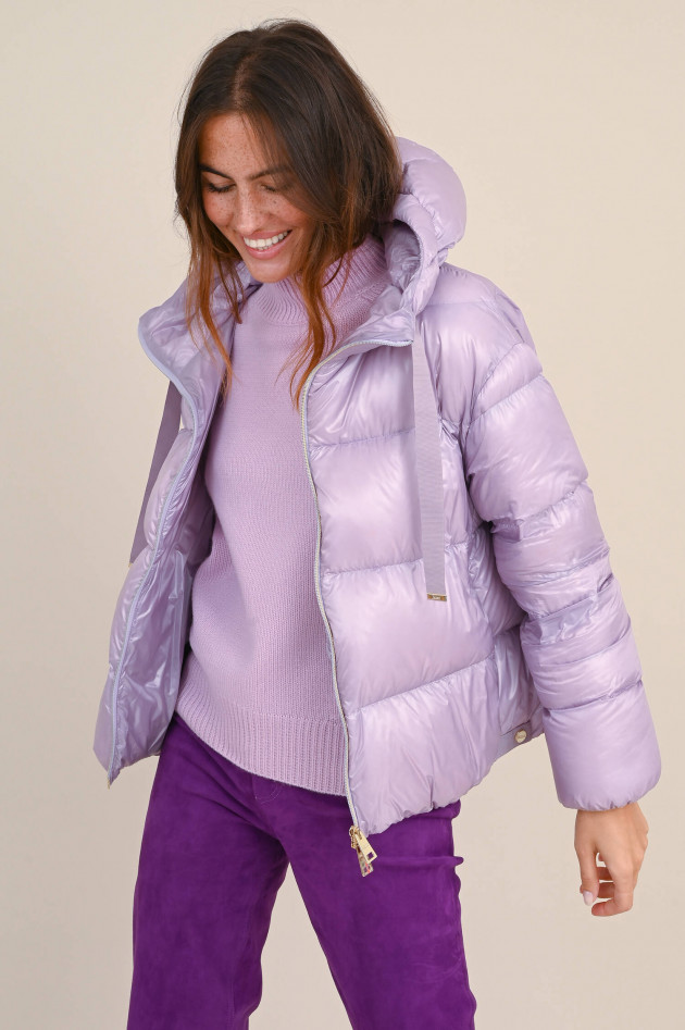 Herno Ultralight Bomberjacke in Flieder
