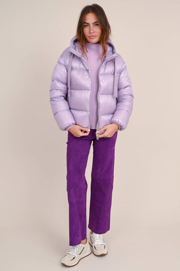Herno Ultralight Bomberjacke in Flieder