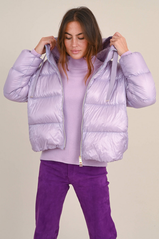 Herno Ultralight Bomberjacke in Flieder