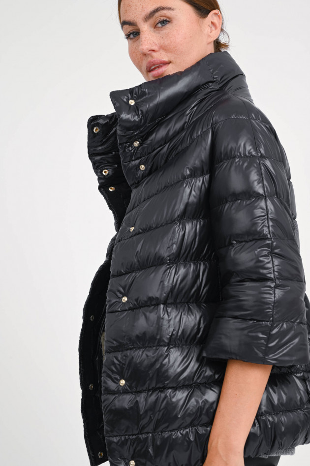 Herno Daunenjacke AMINTA mit 3/4-Arm in Schwarz