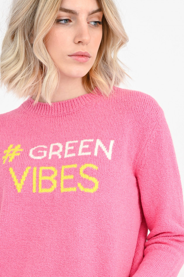 Herno Pullover #GREEN VIBES in Light Pink