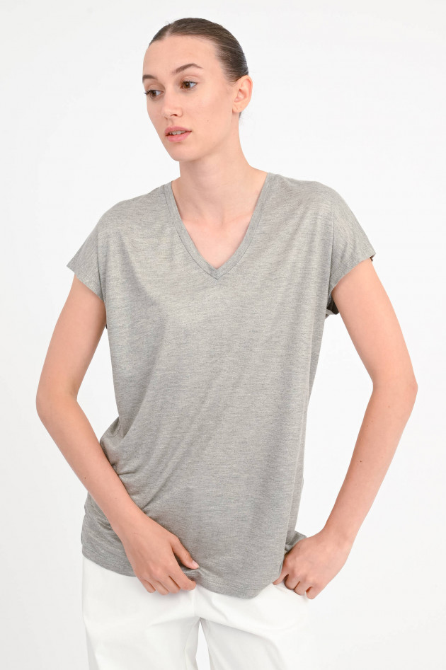 Herno Shirt mit dezentem Glitzer in Chantilly