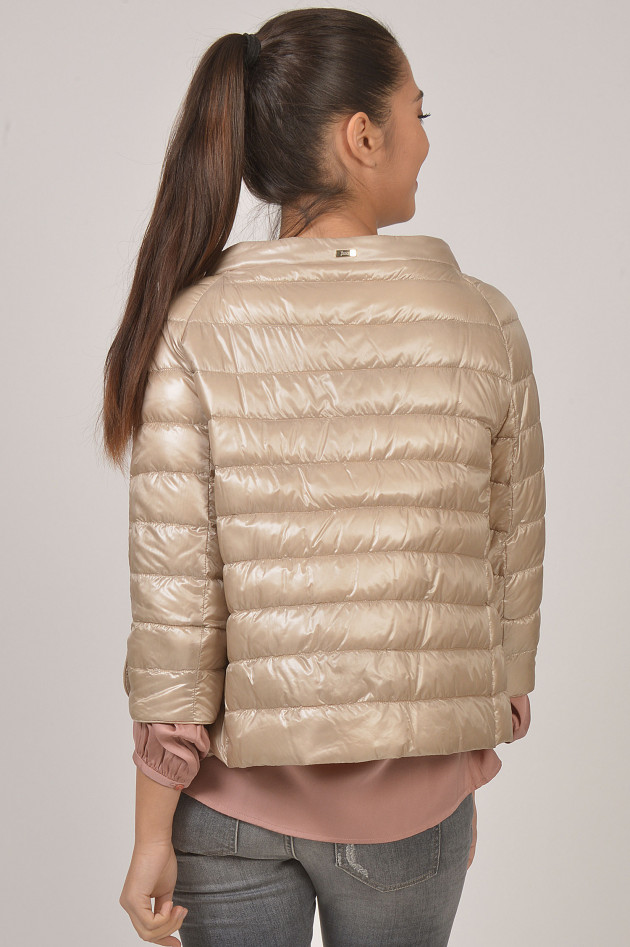 Herno Leichtdaunenjacke in Beige