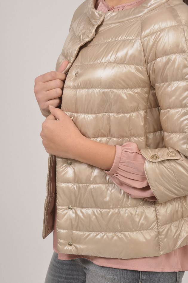 Herno Leichtdaunenjacke in Beige