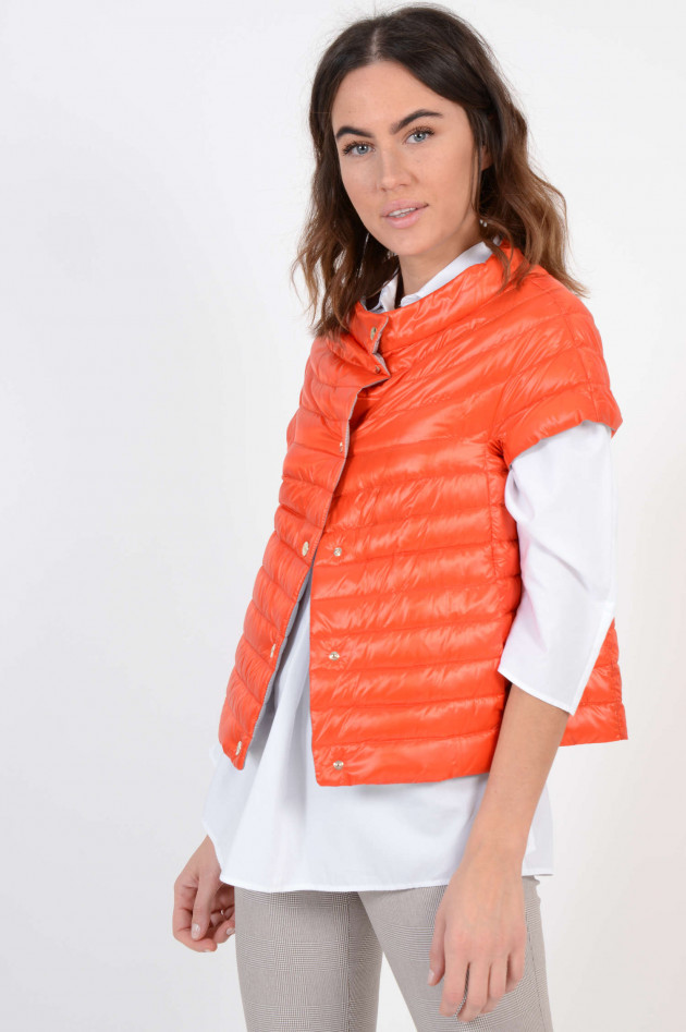 Herno Wendegilet in Orange/Silber