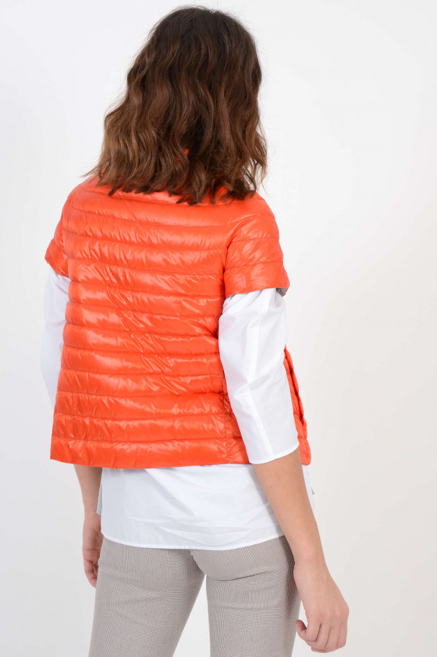 Herno Wendegilet in Orange/Silber