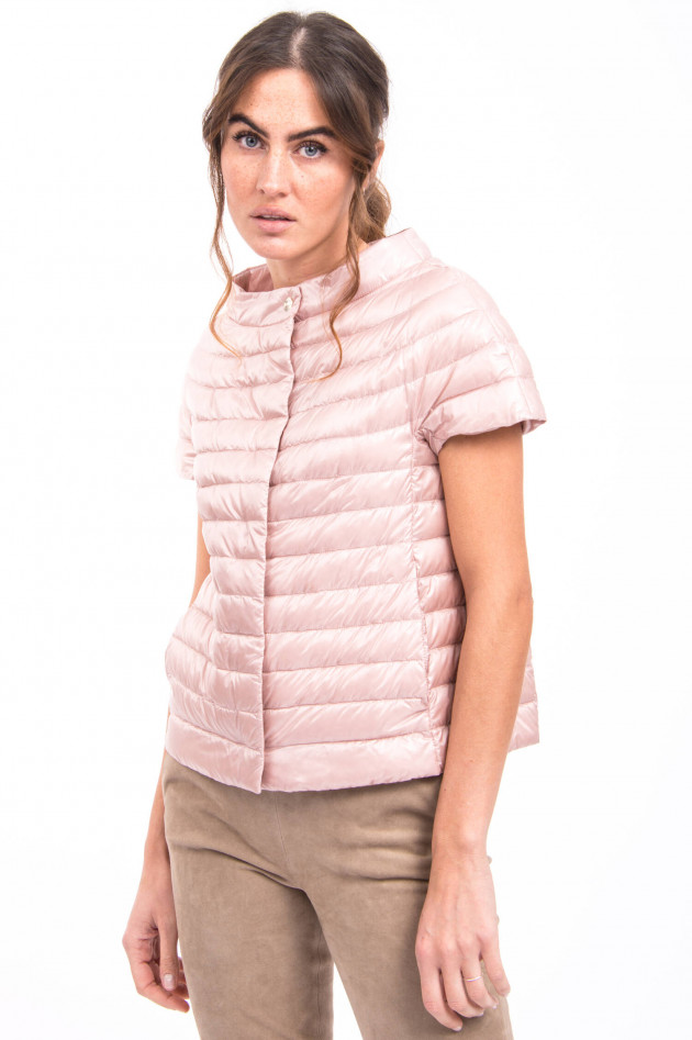 Herno Kurzarm-Daunenjacke MARGHERITA in Rosé