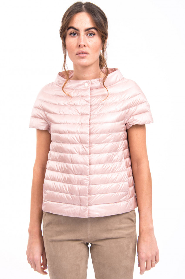 Herno Kurzarm-Daunenjacke MARGHERITA in Rosé