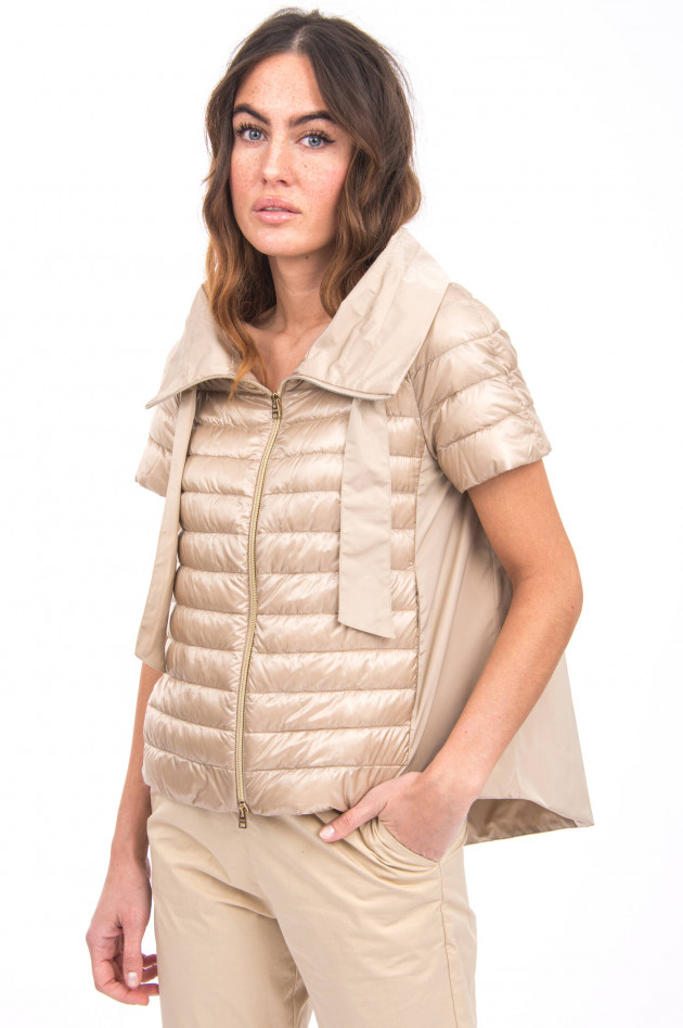 Herno Daunengilet mit Schluppe in Champagner