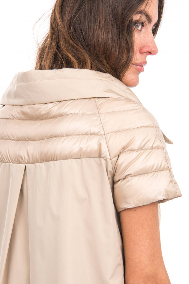 Herno Daunengilet mit Schluppe in Champagner