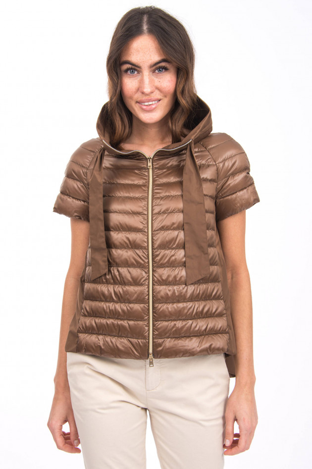 Herno Daunengilet mit Schluppe in Tabak