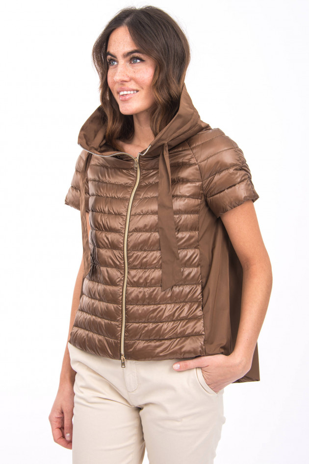 Herno Daunengilet mit Schluppe in Tabak