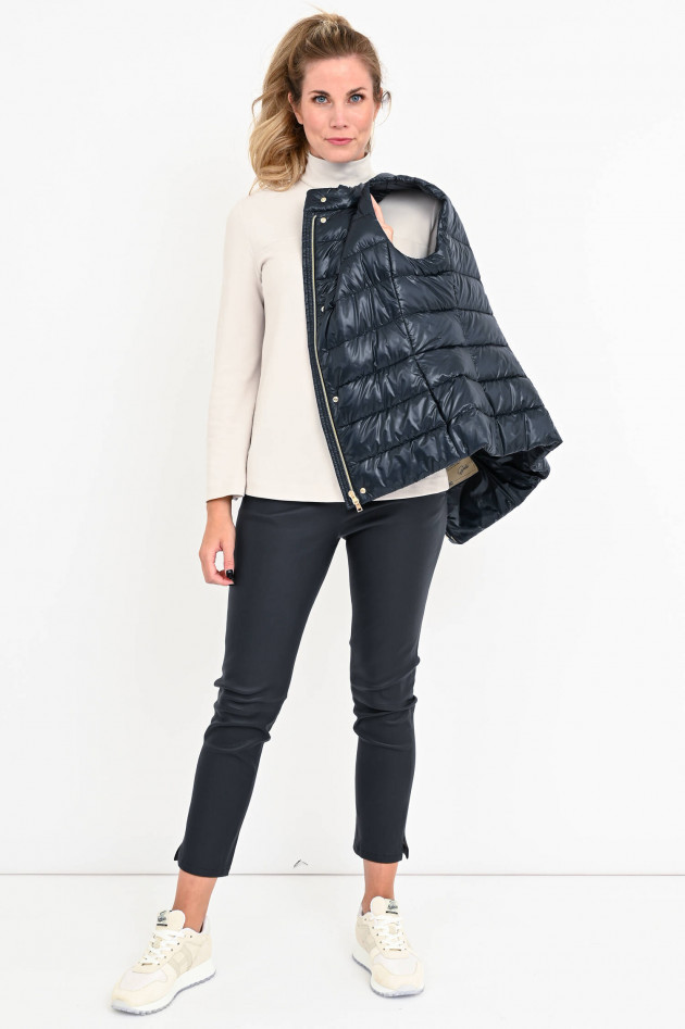 Herno Leichtes Daunenstepp-Gilet in Midnight