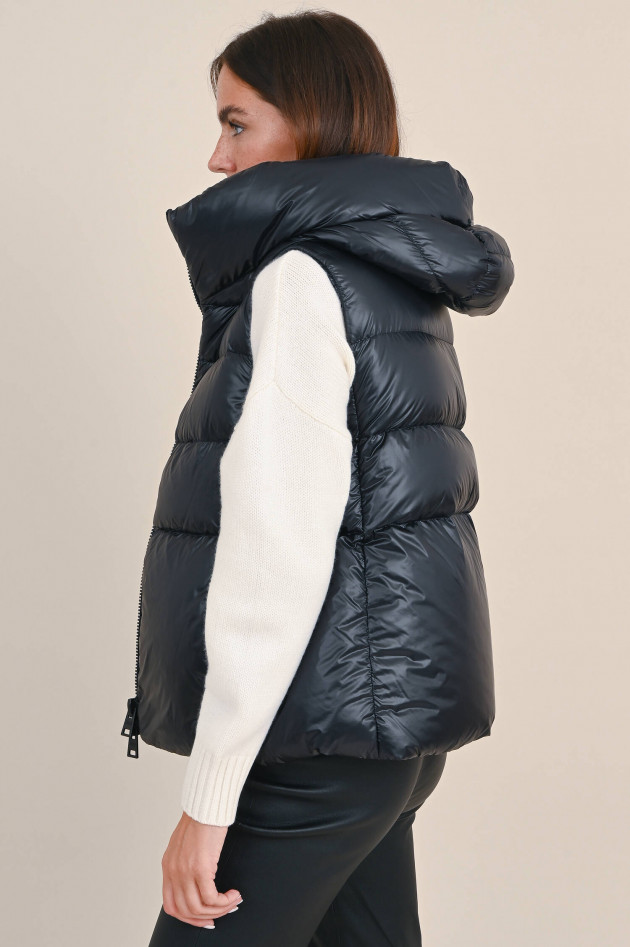 Herno Lightweight Daunengilet in Schwarz