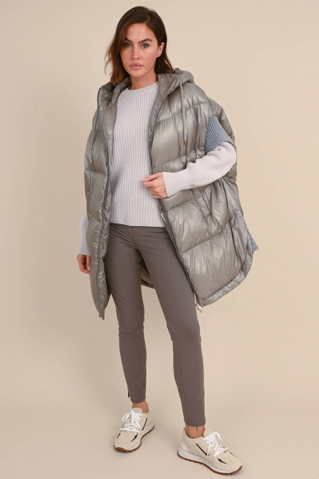 Herno Ultralight Cape Weste in Grau