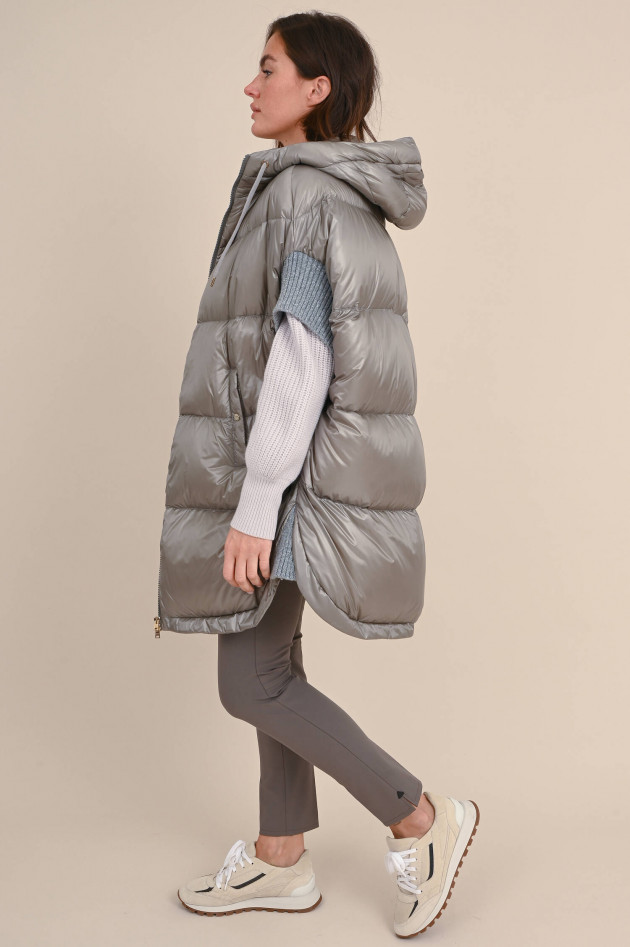 Herno Ultralight Cape Weste in Grau