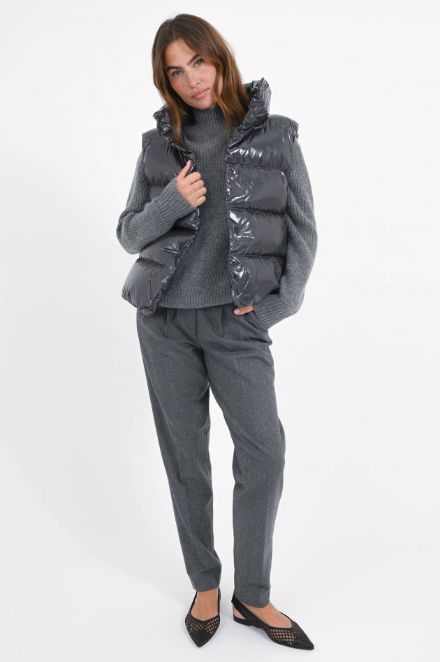 Herno Leichtes Daunengilet in Ferro