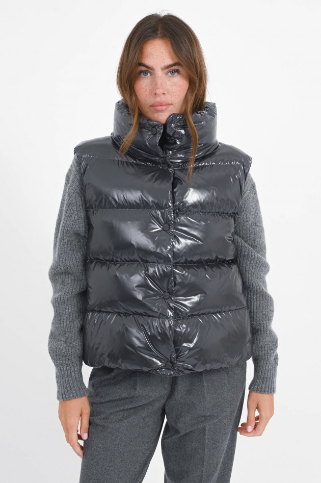 Herno Leichtes Daunengilet in Ferro