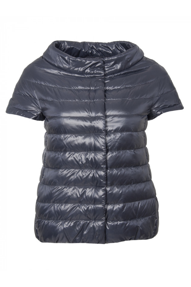 Herno Kurzarmjacke mit Daunen Marine
