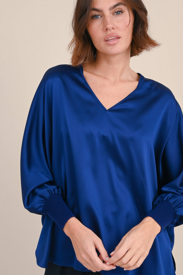 herzen´S angelegenheit Seidenbluse in Royalblau