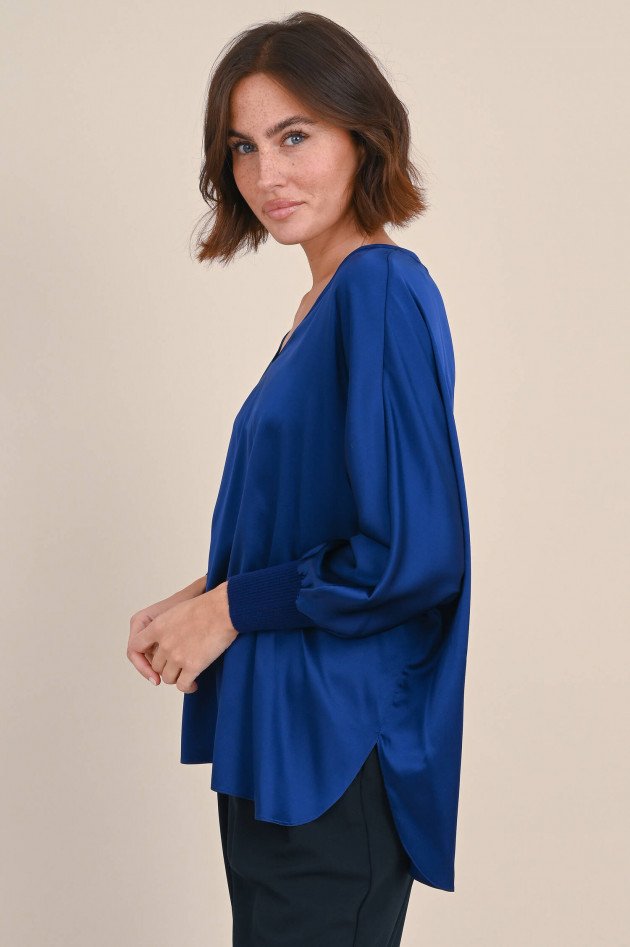 herzen´S angelegenheit Seidenbluse in Royalblau