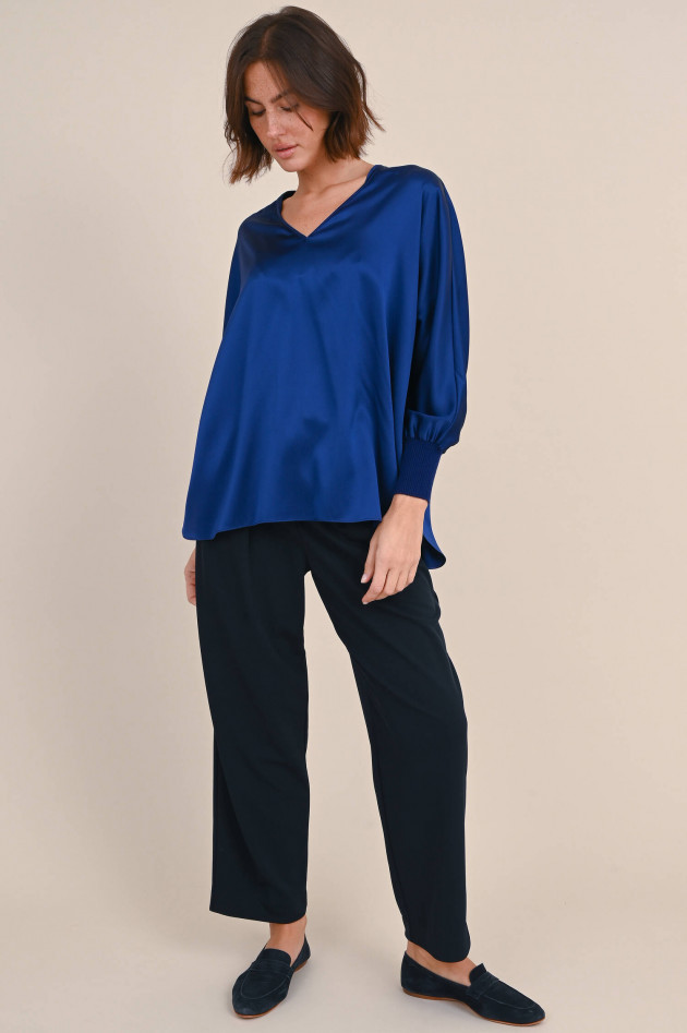 herzen´S angelegenheit Seidenbluse in Royalblau